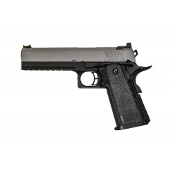 Raven Hicapa 5.1 (BK/Grey) GBB, Pistols are generally used as a sidearm, or back up for your primary, however that doesn't mean that's all they can be used for